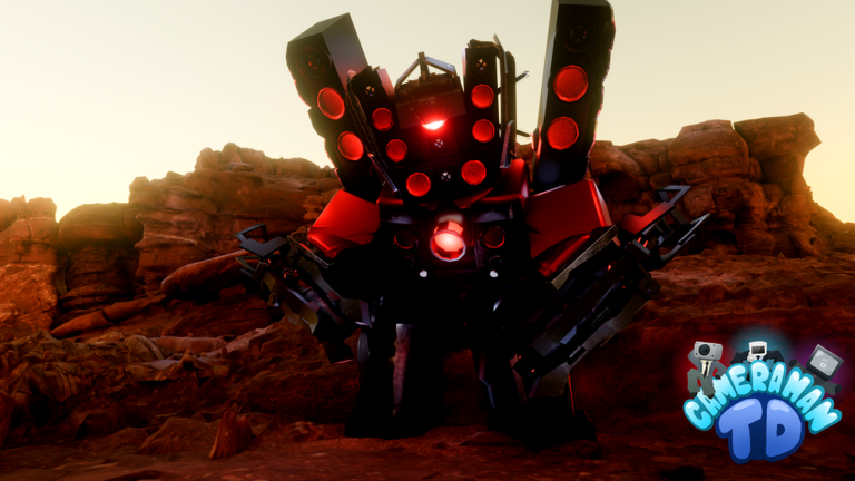 Cameraman Tower Defense official promotional game image 1 from the Roblox media gallery